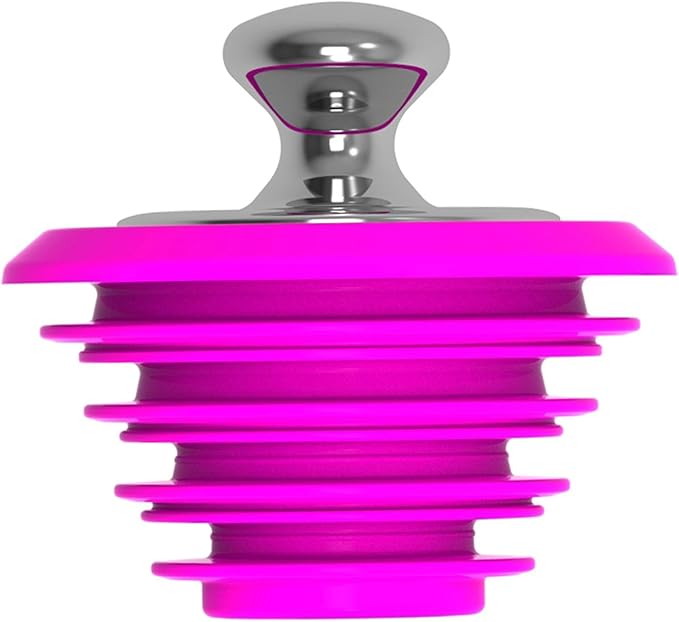 Bathtub Drain Stopper,Silicone Bathtub Stopper, Tub Stopper, Washbasin Drain Plug,Drain Plug (Pink，Patented Product)