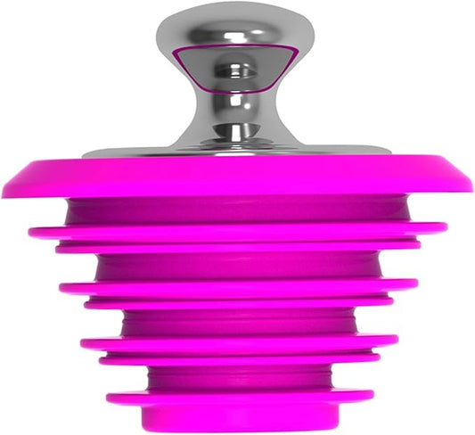 Bathtub Drain Stopper,Silicone Bathtub Stopper, Tub Stopper, Washbasin Drain Plug,Drain Plug (Pink，Patented Product)