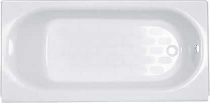 American Standard 2391202ICH.020 Princeton 5 ft. x 30 in. Americast Apron-Front Bathtub – Right Hand Drain, White