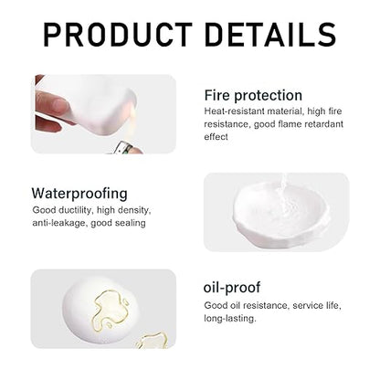 2025 Upgrade Repair Sealing Clay, Waterproof Sealant Mastic, Cement Crack Filler, Quick Mending Mud for Drain Connection, Wall Hole, Air Conditioning Hole Waterproof Seal Putty (6)