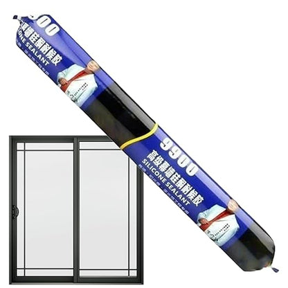 Waterproof Adhesive Sealants, Silicone Sealant, 590ml, Waterproof Sealant, Adhesive Sealer, Tear Resistant, for Kitchen Bathroom, Shower Window, Roof Wall Cracks Indoor