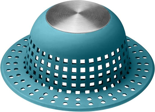 Shower Drain Hair Catcher Bathtub Drain Cover Shower Protector for Pop-Up & Regular Drains