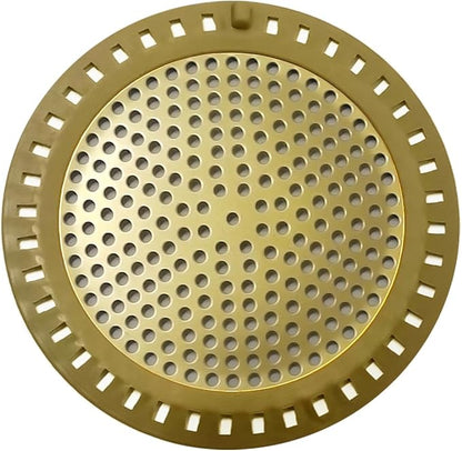 Hair Drain Catcher, Shower Drain Hair Catcher, Shower Drain Strainer, Bathtub Drain Cover, Tub Drain Hair Catcher, Bathroom Sink Strainer, Bathroom Drain Protector, Flat, Round, Gold