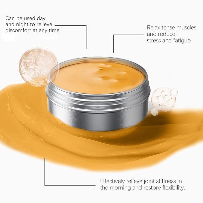 Neuro Balm – Joint & Muscle Soothing Cream with Arnica Oil, Camphor Blue & Chamomile Extract | Herbal Cooling Ointment for Daily Body Comfort & Care (1PCS)