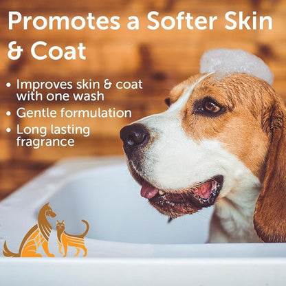 Nootie - Pet Shampoo for Sensitive Skin -�Revitalizes Dry Skin & Coat - Natural Ingredients - Soap, Paraben & Sulfate Free - Cleans & Conditions