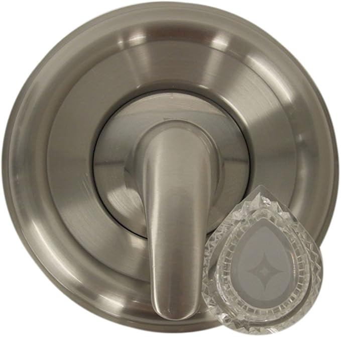 Danco (10002) Universal Moen Trim Kit for Single-Handle Shower Valves, Compatible for Moentrol Series, Brushed Nickel