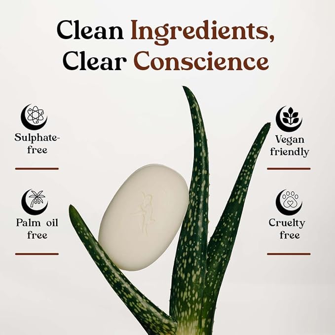 Elliqua Triple Milled Body Bar Soap – No.0 – Unscented – Made in USA – Vegan, Plastic-Free, Natural, Eco-Friendly, Long-Lasting, Cruelty-Free – No Parabens or Sulfates