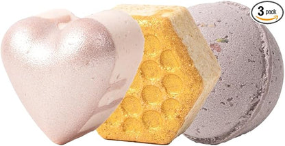 PACHA SOAP Co. Froth Bath Bomb 3 Pack, Best Sellers - Various Scents, Nourishing, Moisturizing, Naturally Derived & Handcrafted in The USA