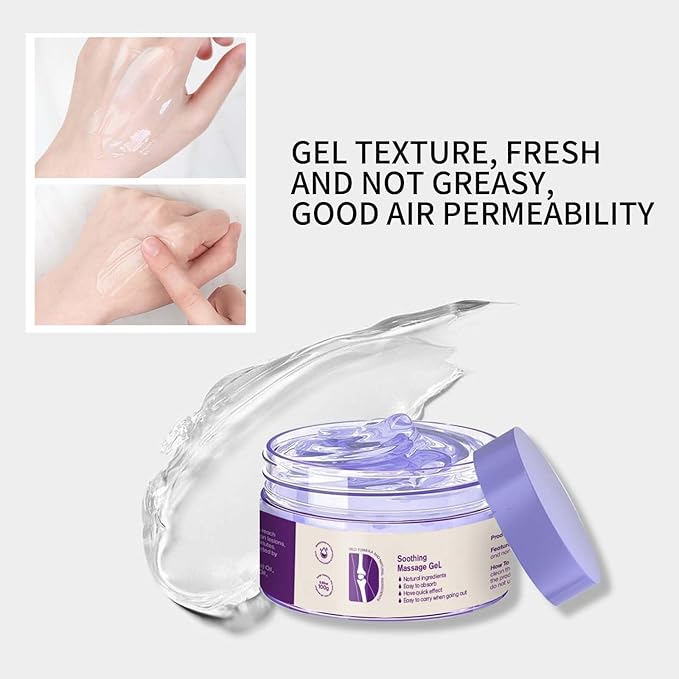 Soothing Cooling Cream,Soothing Relief Massage Gel (100g)