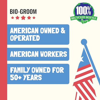 Bio-Groom Groom'n Fresh Dog Shampoo - Odor Eliminating, Dog Bathing Supplies, Puppy Wash, Cat Grooming Supplies, Cruelty-Free, Product Made in USA - 1 Gallon