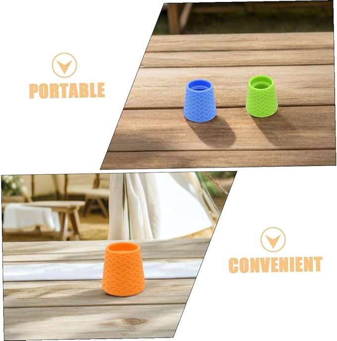 VANZACK 3pcs Dog Shower Sprayer Silicone Portable Pet Cleaner for Outdoor Use Deep Fur and Skin Cleaning Easy Hose Attachment Material 3pcs (Orange+Blue+Green)