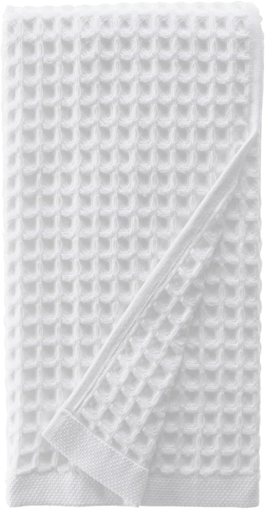 sea me at home Waffle Hand Towel – 100% Turkish Cotton, Quick-Dry, Soft and Absorbent Bathroom Towel