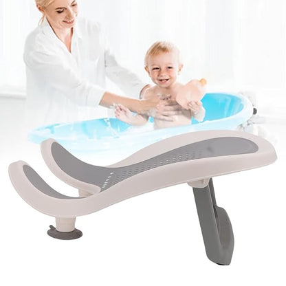 ciciglow Baby Butt Washing Basin, Portable Bath Tub with Strong Suction Cups and Soft Mesh, for Newborn Toddler Bath Time Support