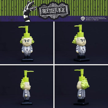Beetlejuice Soap/Lotion/Hand Sanitizer Resin Pump Dispenser, 2.7 Ounces, (Officially Licensed Product) by Franco Collectibles