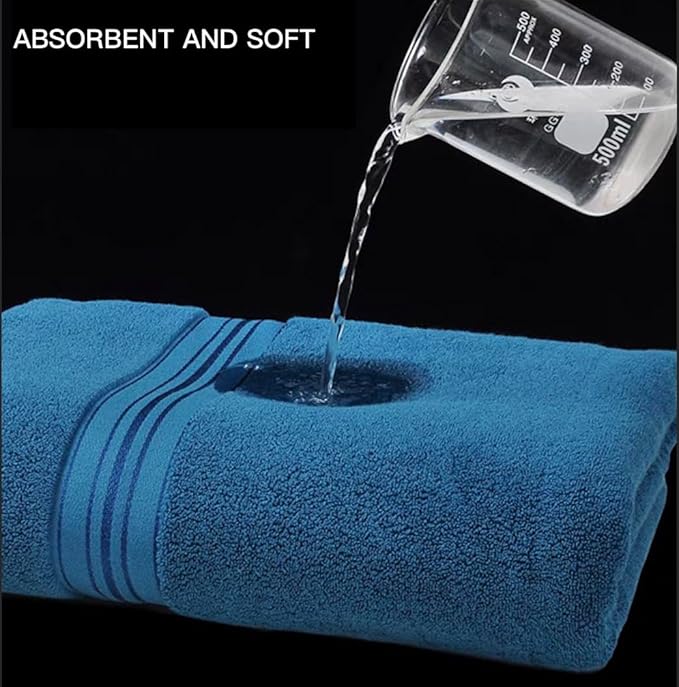 Bath Sheet,Oversized Bath Towel,Beach Towel, 40x73 inches, Extra Large,100% Luxury Cotton, Super Soft & Absorbent (Grey, Extral Large)