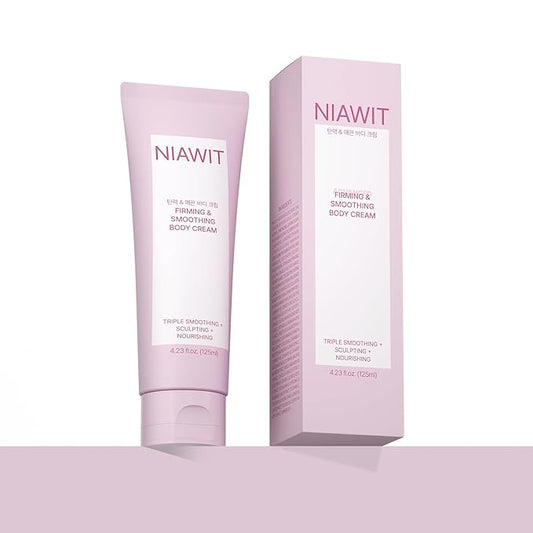 Firming Smoothing Body Cream – Visible Lifting & Tightening for Belly, Thighs, Butt | Helps Reduce Cellulite & Sagging Skin, Body Sculpting Moisturizer for Daily Body Care Routine | 4.24 fl.oz