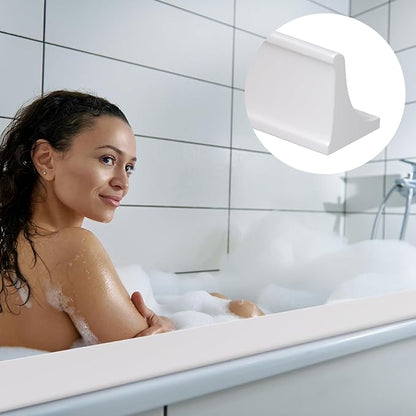 118 Inch Shower Splash Guard for Bathtub Waterproof Self-Adhesive Shower Corner Guards Tub Water Splash Dam Barrier for Bathtub Rim Sinks and Kitchen Countertop