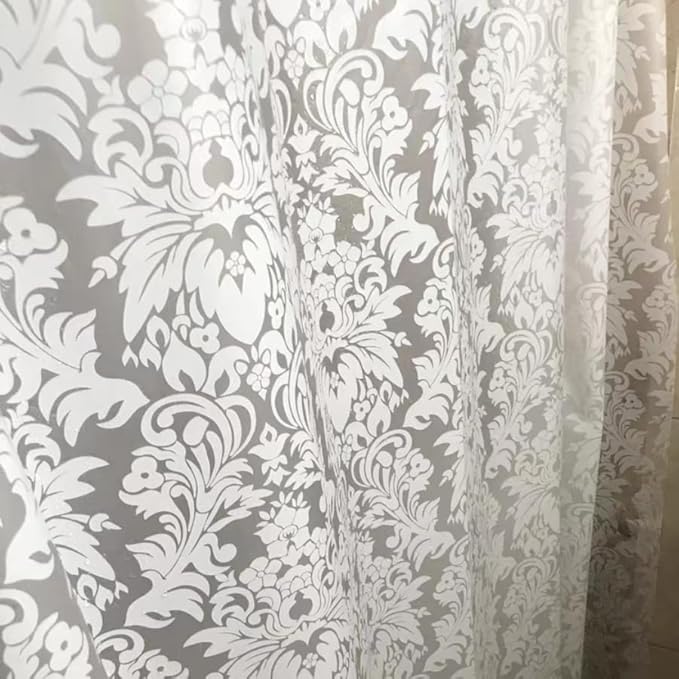 Liner Shower Curtain Stall 60 x 72 inch Plastic Shower Liner Washable Inside Shower Curtain Liner PEVA Shower Curtains for Bathroom with Magnets and Rustproof Metal Grommet Holes