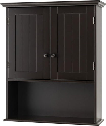 Safeplus 28" H x 23.5" W Wall Mount Medicine Cabinets with Adjustable Shelf and 2-Door for Bathroom Laundry Living Room