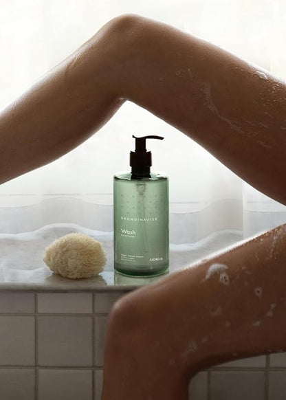Skandinavisk FJORD Hand & Body Wash, Scent notes: Apple and pear blossom, orchard fruits and redcurrants, 16.91 fl. oz.