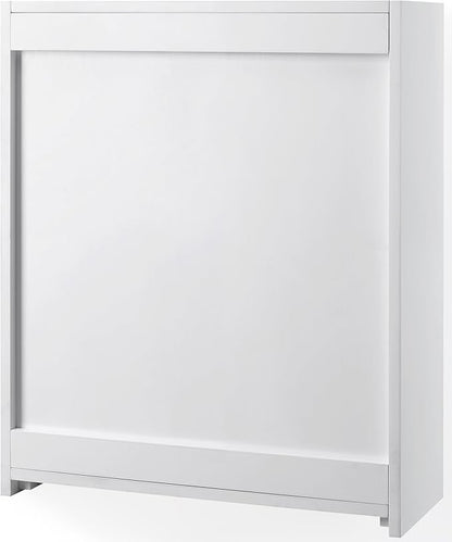 Crosley Furniture Savannah Wall Mounted Bathroom Storage Medicine Cabinet with Shelves, Snow