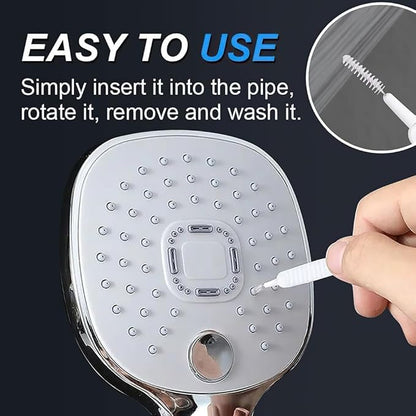 Multifunctional Shower Cleaning Tools Shower Cleaning Brush,2025 Upgrade Shower Head Cleaning Brush for Small Hole with Storage Boxes for Household Bathroom. (20 Pack)