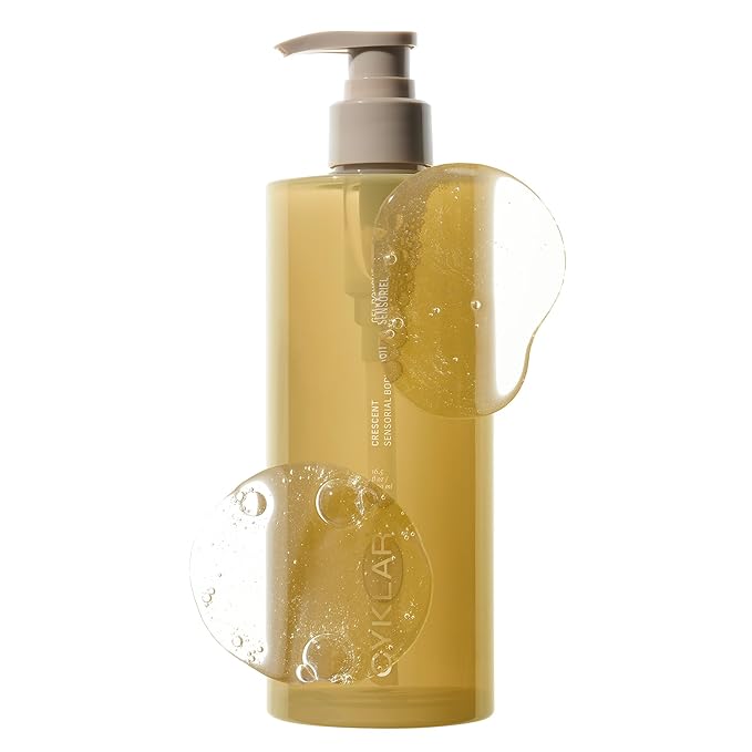 CYKLAR Sensorial Body Wash. Crescent Fragrance Hydrating Cleanser with Moisture Locking Multi-Oil Complex, Sodium PCA and Glycerin. Nourishing Shower Gel for Women and Men, 16.5 Fl Oz Luxury Bodywash