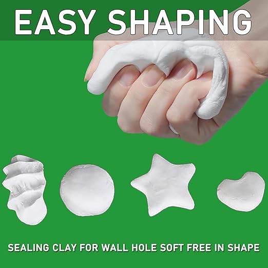 2025 Upgrade Repair Sealing Clay, Waterproof Sealant Mastic, Cement Crack Filler, Quick Mending Mud for Drain Connection, Wall Hole, Air Conditioning Hole Waterproof Seal Putty (6)