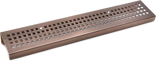 SereneDrains Stainless Steel Oil Rubbed Bronze Shower Shelf for Inside Shower Drill In Wall Mount Small Bathroom Shelf Decor Organizer Rack Caddy Floating (Oil Rubbed Bronze, 12 Inch)