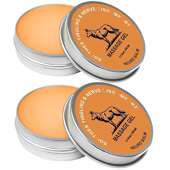 2 PCS Therawolf Neuro Balm, Muscle and Joint Builder Balm, Natural Joint Care Soothing Massage Cream，Joint Activities Throughout The Body，Daily Joint & Muscle Care