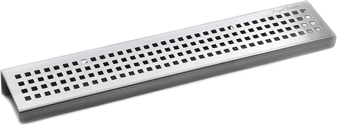 SereneDrains Stainless Steel Brushed Nickel Shower Shelf for Inside Shower Drill in Wall Mount Small Bathroom Shelf Decor Organizer Rack Caddy Floating (Brushed Stainless Steel, 24 Inch)