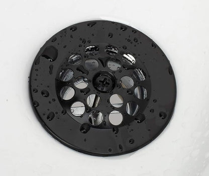 Artiwell Trip Lever Tub Trim Kit Set With Trip Lever Overflow Face Plate, Trip Lever Bathtub Drain with Strainer, Overflow and Matching Screws (MATT BLACK)