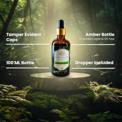 Luxurious LEMONGRASS Essential Oil by Enhanced Essentials|Slow Distilled, Highly Concentrated & Pure oils for Diffusers,Aromatherapy,Gifting,Soap & Candle making|Ideal for Business|3.38 fl oz (100 ml)