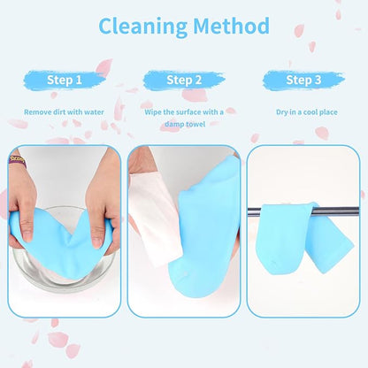 Gel Socks for Dry Cracked Feet Women,Foot Moisturizing Socks,Gel Socks Spa Socks,Cotton Socks for Moisturizing Feet Overnight