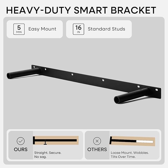 Homeforia 30inch Walnut Floating Shelves for Wall Mounted, High End Solid Real Wood 30 in Floating Shelf, Dark Brown Wooden 30 inch Long Floating Shelves, Heavy Duty Bracket, 30 X 6.5 X 1.75, Set of 2