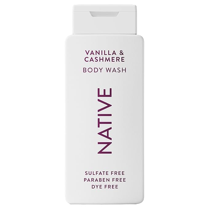 Native Vanilla & Cashmere Body Wash 18 fl oz