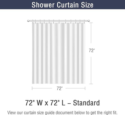 Gibelle Sage Green Shower Curtain for Bathroom, 3D Embossed Textured Fabric Shower Curtain, Modern Farmhouse Chic Soft Cloth Shower Curtain Set with Hooks, 72x72