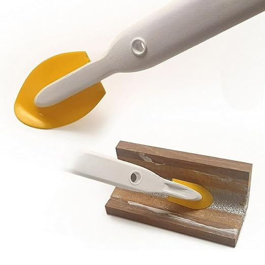 Caulk Caulking Silicone Sealant Finishing Tool (4-Size)- Ideal for DIY, Waterproofing, Grouting. Durable Urethane Rubber Design, Scratch Prevention (Two-Way (S+L) 2p)