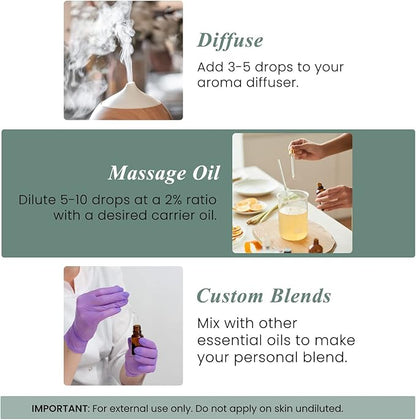 Handcraft Blends Eucalyptus Essential Oil – 0.33 Fl Oz – 100% Pure and Natural – Premium Grade Essential Oil for Diffuser and Aromatherapy, Skin, Massage, Candle and Soap Making Fragrance