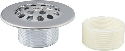Artiwell Trip Lever Tub Trim Kit Set with Trip Lever Overflow Face Plate, Trip Lever Bathtub Drain with Strainer, Overflow and Matching Screws (CHROME PLATED)