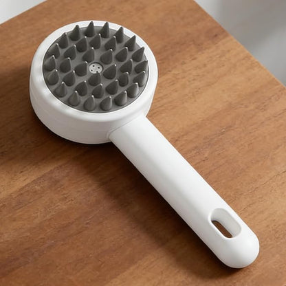 Dog Bathing Brush - Cat Bathing Grooming Brush - Pet Soothing Massage Comb - for Dogs Cats Puppy Kitten Bath Shower Wash