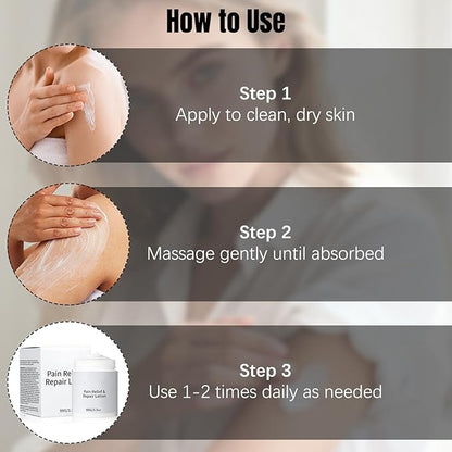 Relief & Repair Lotion, Use natural plant ingredients, Rapid absorption, Daily nourishment for health