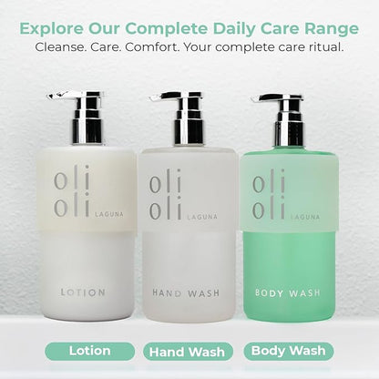 OLIOLI Replenishing Body Lotion 15.2oz | Moisturizing Body Lotion with Aloe Vera, Coconut Oil, Shea Butter & Vitamin E | Hydrating for Sun, Sea & Pool Recovery