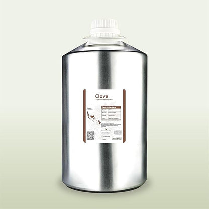 Clove Essential Oil - 100% Pure Steam Distilled Natural Aceite de Clavo from Indonesia for Aromatherapy & Wellness - Premium Grade (22lbs)