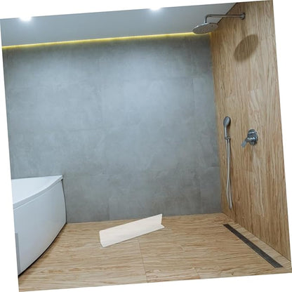 STOBAZA 2pcs Clear Bathtub Shower Splash Water Barrier for for Preventing Bathroom Splashes Easy to Install Maintains Environment