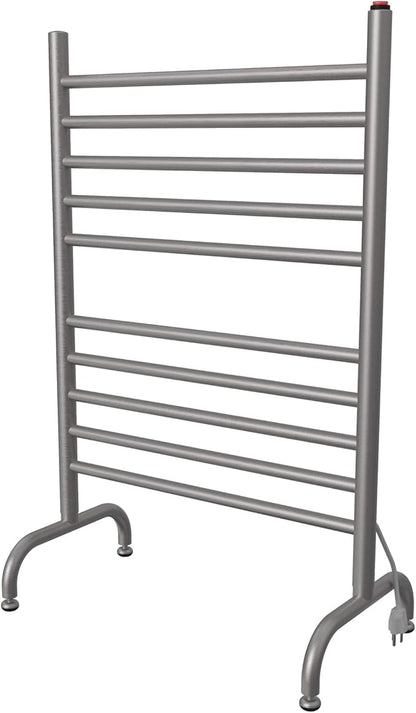 Amba SAFSB-24 Solo 24" Freestanding 10 Bar Towel Warmer in Brushed
