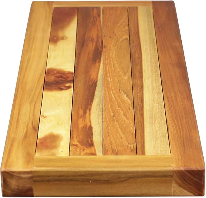 EcoDecors, 29 inch, Bath Tray for Tub, Bath Tub Tray Wood, Bathtub Table, Caddy for Bathtub in Natural Teak