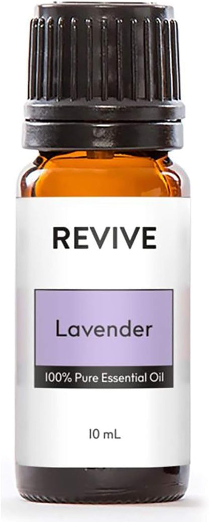 Lavender Essential Oil by Revive Essential Oils - 100% Pure Therapeutic Grade, for Diffuser, Humidifier, Massage, Aromatherapy, Skin & Hair Care