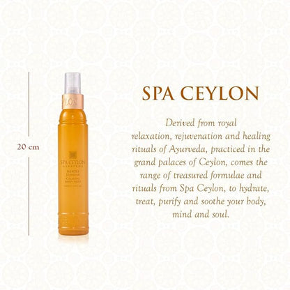 SPA CEYLON NEROLI JASMINE Calming Body Mist | Essential Oils | Aromatherapy Face and Body | Relaxing Pillow Mist | 100ml