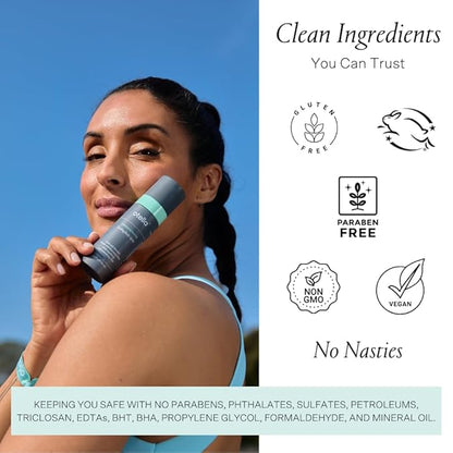 Cooling Body Spray with Menthol and Rosemary Mint, 2.7 oz. | Immediate Heat Relief Lasting 30 Minutes | Anytime Body Cooling | TSA Approved | Gluten Free | Vegan | Paraben Free